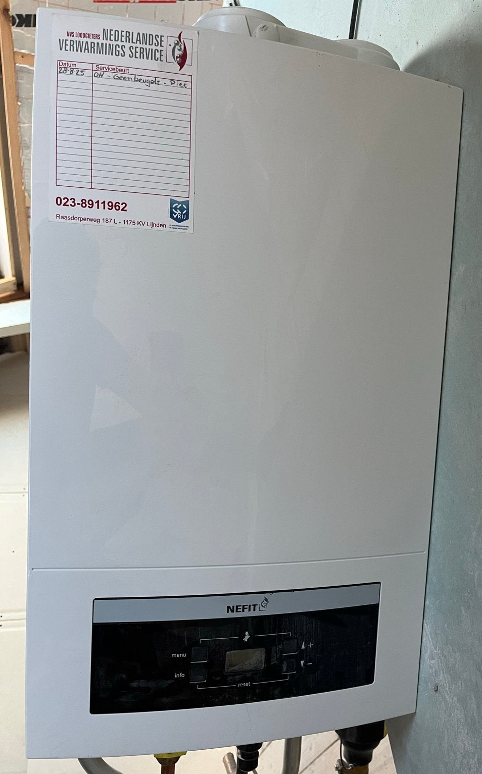 Nefit ProLine NxT HRC 30/CW5 CV-ketel, Ophalen, 30 tot 80 cm, Gebruikt, Hoog rendement (Hr)