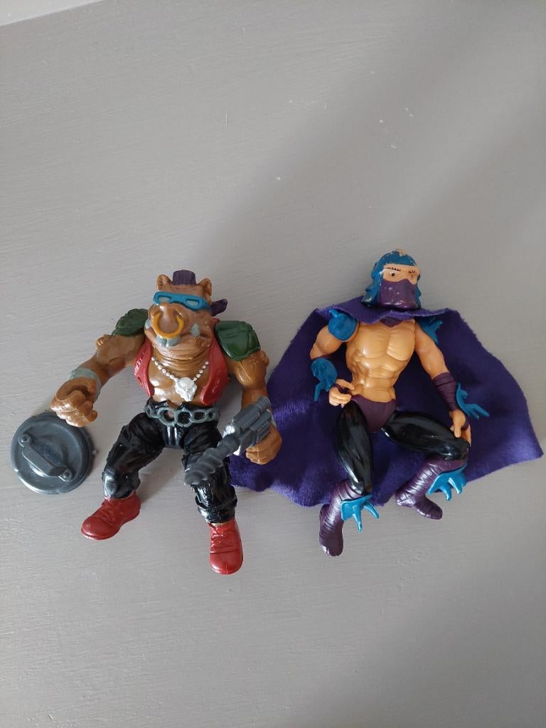 TMNT Bebop & Shredder actiefiguurtjes, Ophalen, Gebruikt