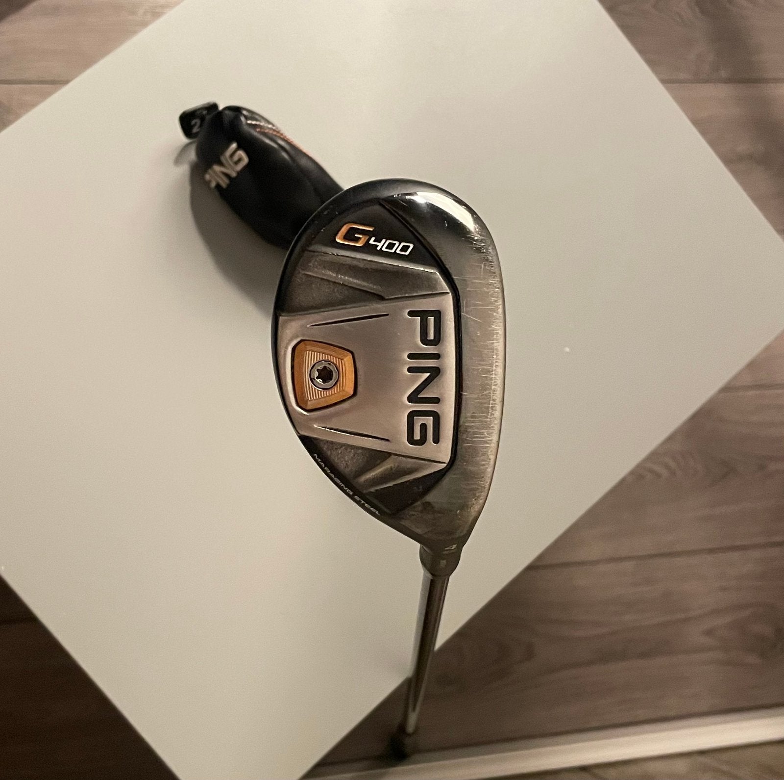 Ping G400 Hybrid 4 | 22 | Regular | Incl. Headcover, Sport en Fitness, Golf, Ophalen of Verzenden, Zo goed als nieuw, Club, Ping