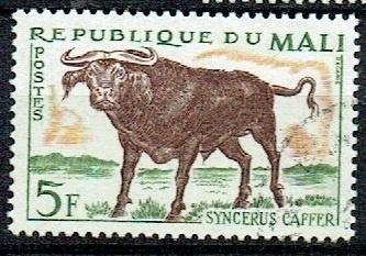 Mali 1965 Afrikaanse buffel, Verzenden, Postfris, Dier of Natuur