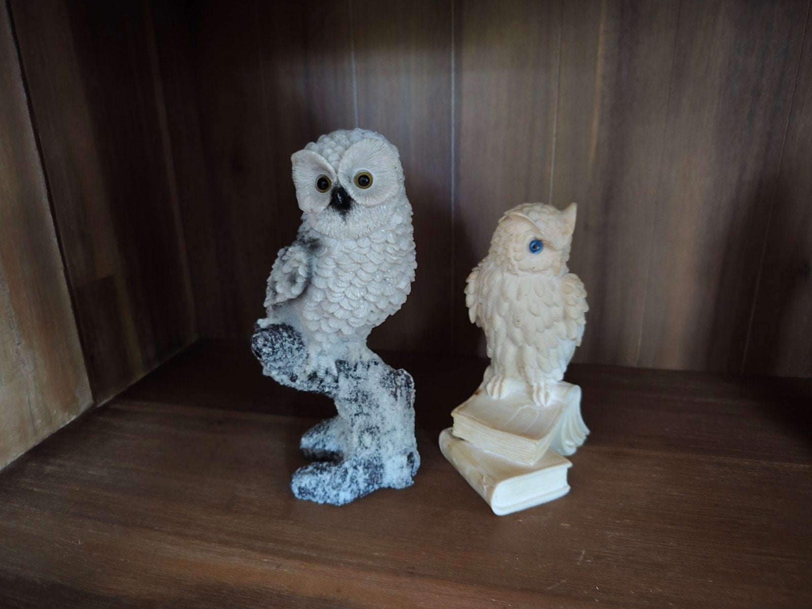 Diverse dierenbeelden: uilen, vogels en schildpadden, Verzamelen, Ophalen, Gebruikt, Vogel, Beeldje of Figuurtje
