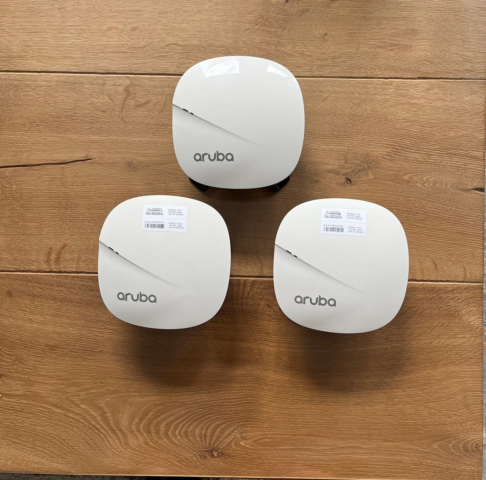3x Aruba 303 RW APIN incl muurbeugel (geen cloud nodig), Ophalen of Verzenden, Zo goed als nieuw, Aruba
