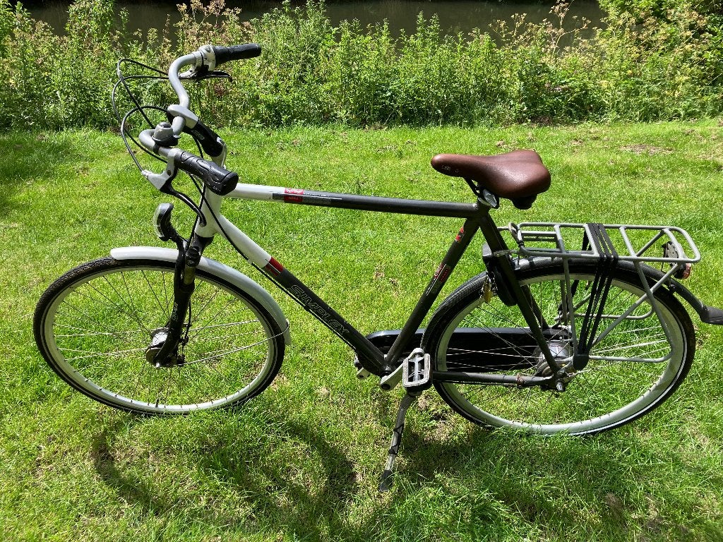 City bicycle, Gebruikt, Velgrem, Versnellingen, 57 tot 61 cm