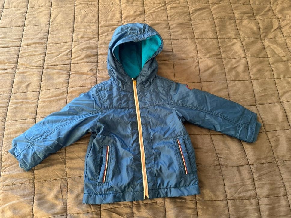United Color of Benetton jas - Maat 92/98, Kinderen en Baby's, Ophalen of Verzenden, Zo goed als nieuw, Jongen of Meisje, Jas