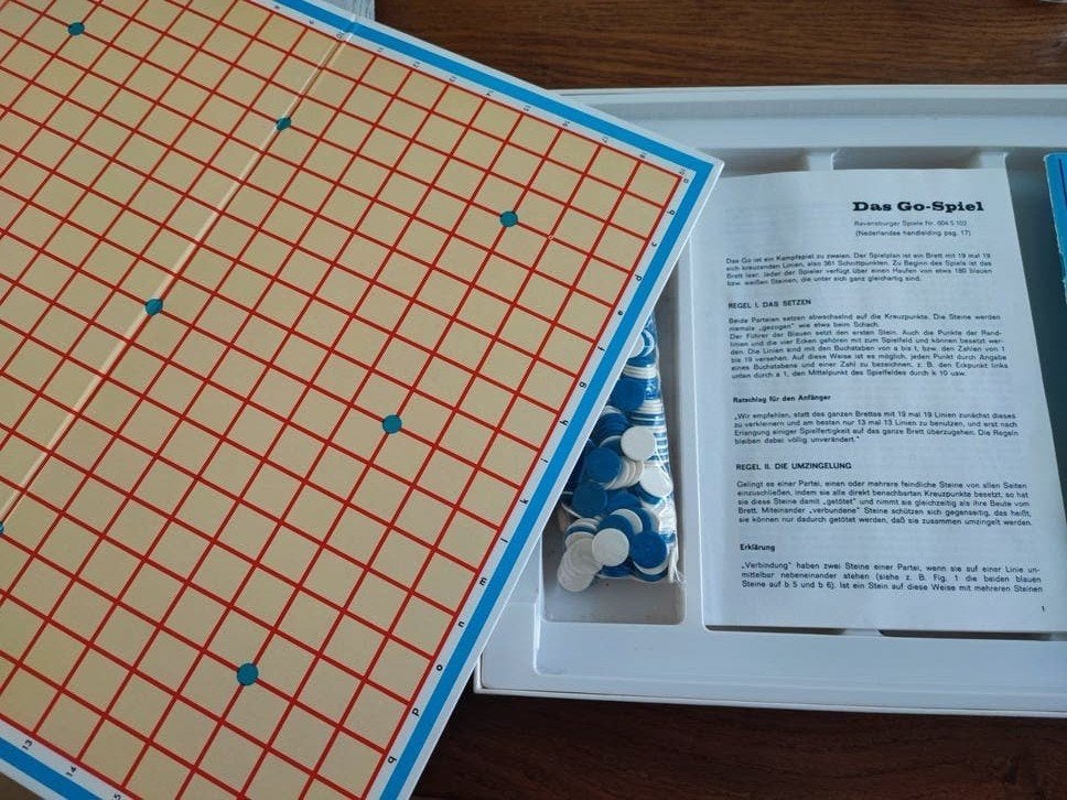 Go / Gobang - Otto Maier Ravensburg (1963), Een of twee spelers, Ophalen of Verzenden, Gebruikt, Otto Maier Ravensburg