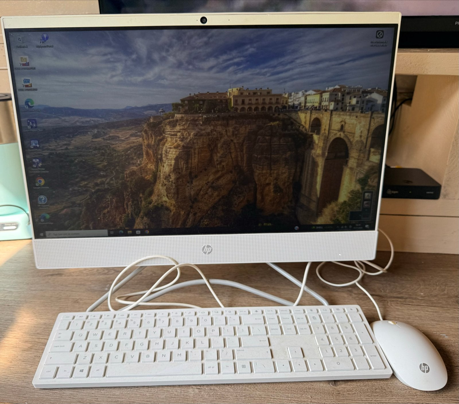 HP All-in-One Desktop PC -Windows, Ophalen, Gebruikt, 2 tot 3 Ghz, 8 GB