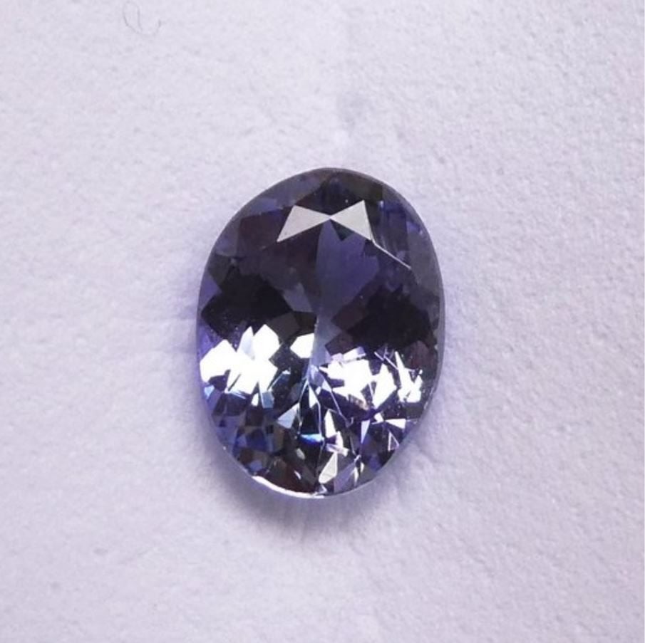 Uiterst Zeldzame Diamant Brilliant Tanzaniet & Certificaat!, Ophalen of Verzenden, Nieuw