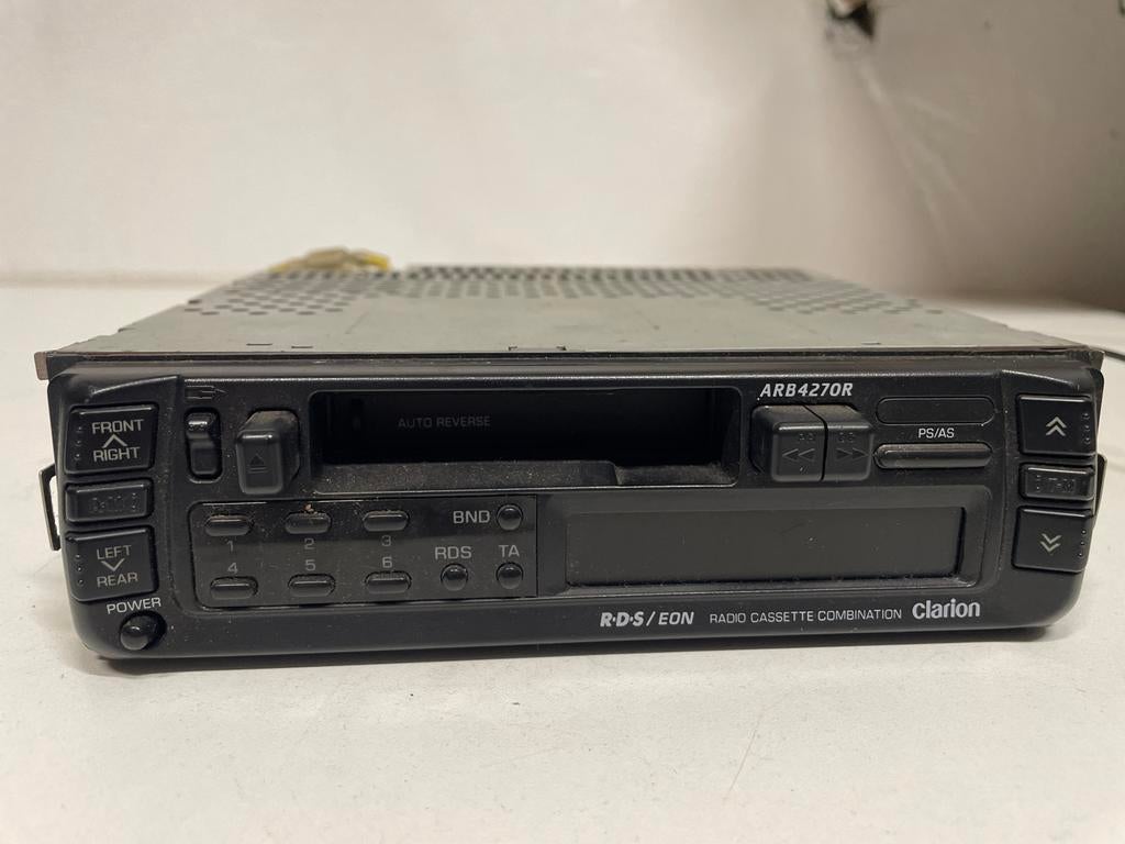 Clarion ARB4270R RDS/EON Radio Cassette Combinatie, Ophalen of Verzenden, Zo goed als nieuw