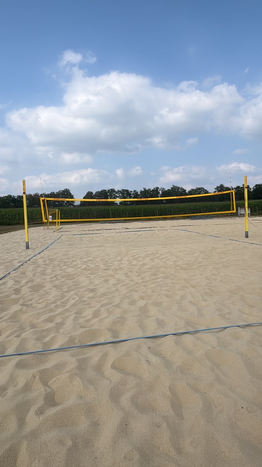 Beachvolleybalset 'Pro Beach' SCB Funtec, Ophalen, Gebruikt