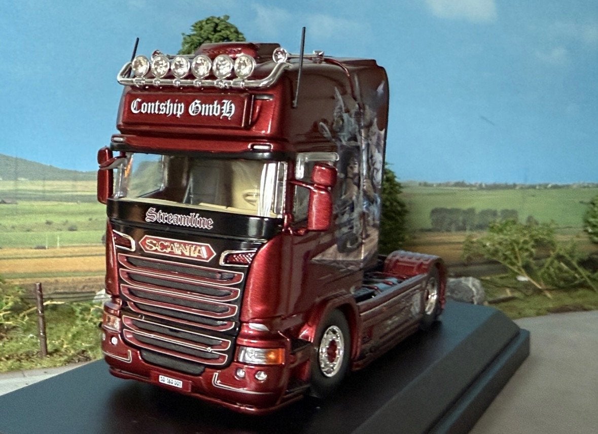 Gedetailleerd model van Scania vrachtwagen, Ophalen of Verzenden, Zo goed als nieuw, Bus of Vrachtwagen, Tekno