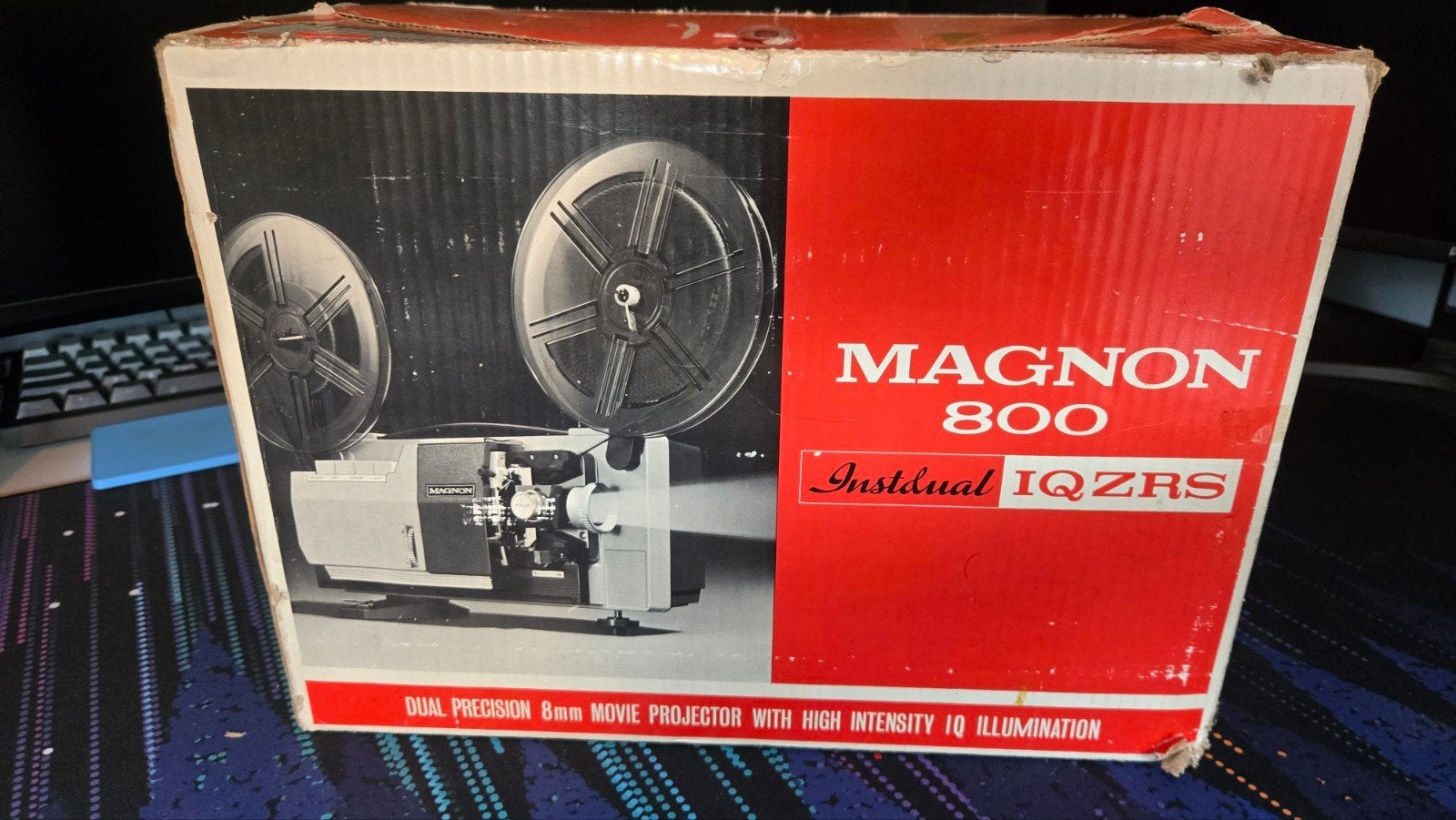 Magnon 800 Instdual 8mm Filmprojector - Vintage, Overige technologieën, Ophalen of Verzenden, Zo goed als nieuw, Magnon