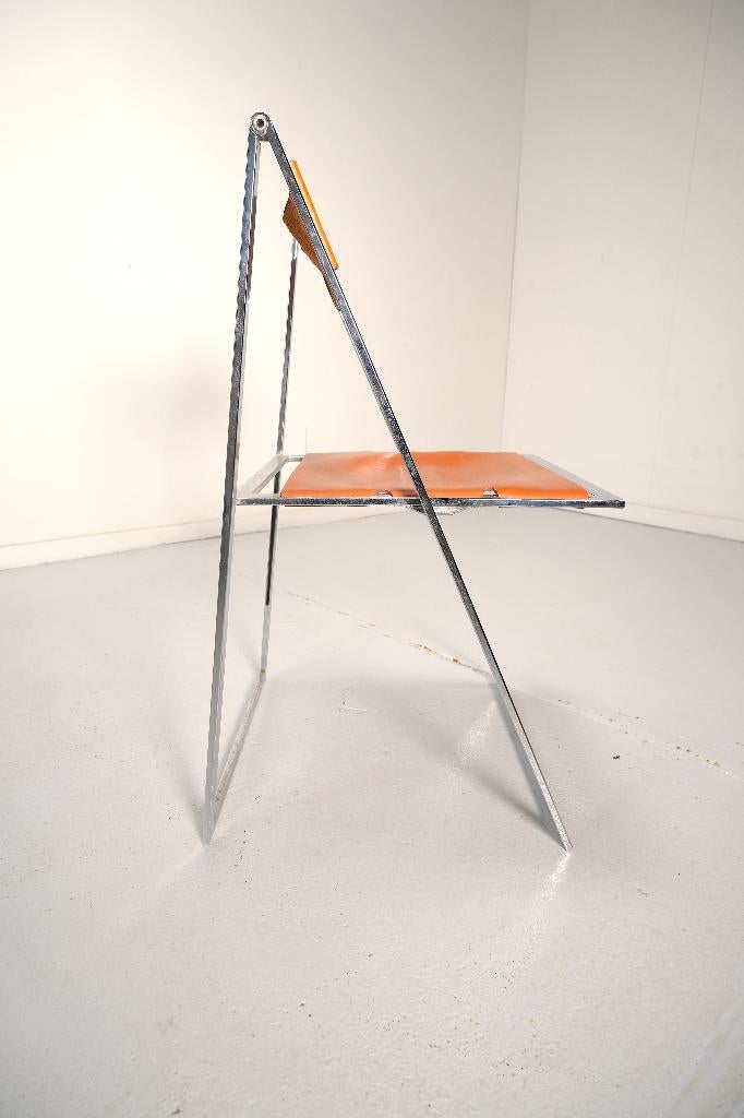 Stoelen (Klapstoelen, Fontoni & Geraci, Elios, Lubke), Ophalen, Gebruikt, Bruin, Vintage