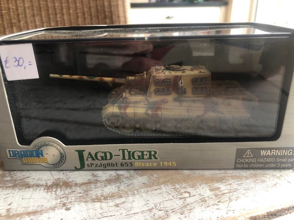 Dragon Armor Jagd-Tiger sPzJgAbt 653 Alsace 1945, Overige merken, Nieuw, Ophalen of Verzenden, Tank