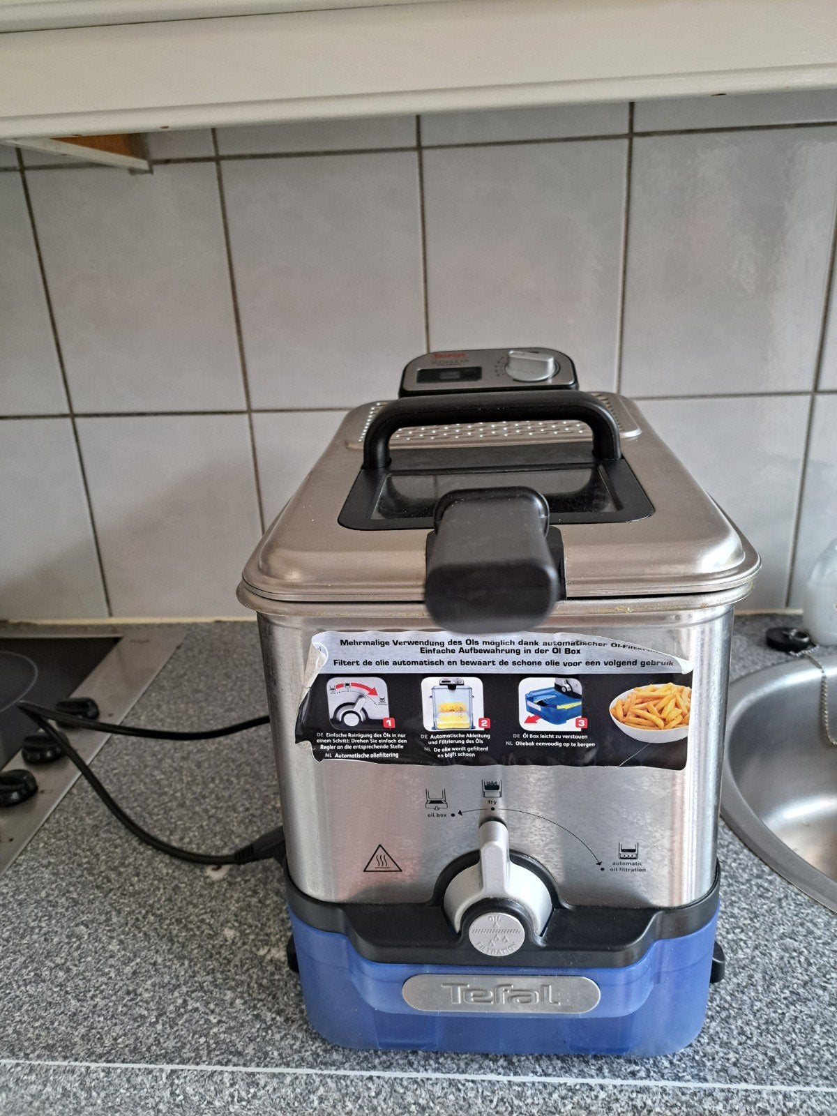 frituurpan, Witgoed en Apparatuur, Ophalen, Gebruikt