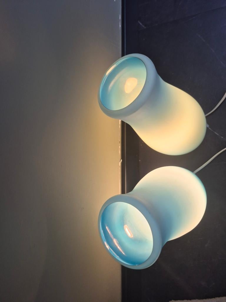 Ikea lampen 3 stuks, Ophalen of Verzenden, Gebruikt, Glas