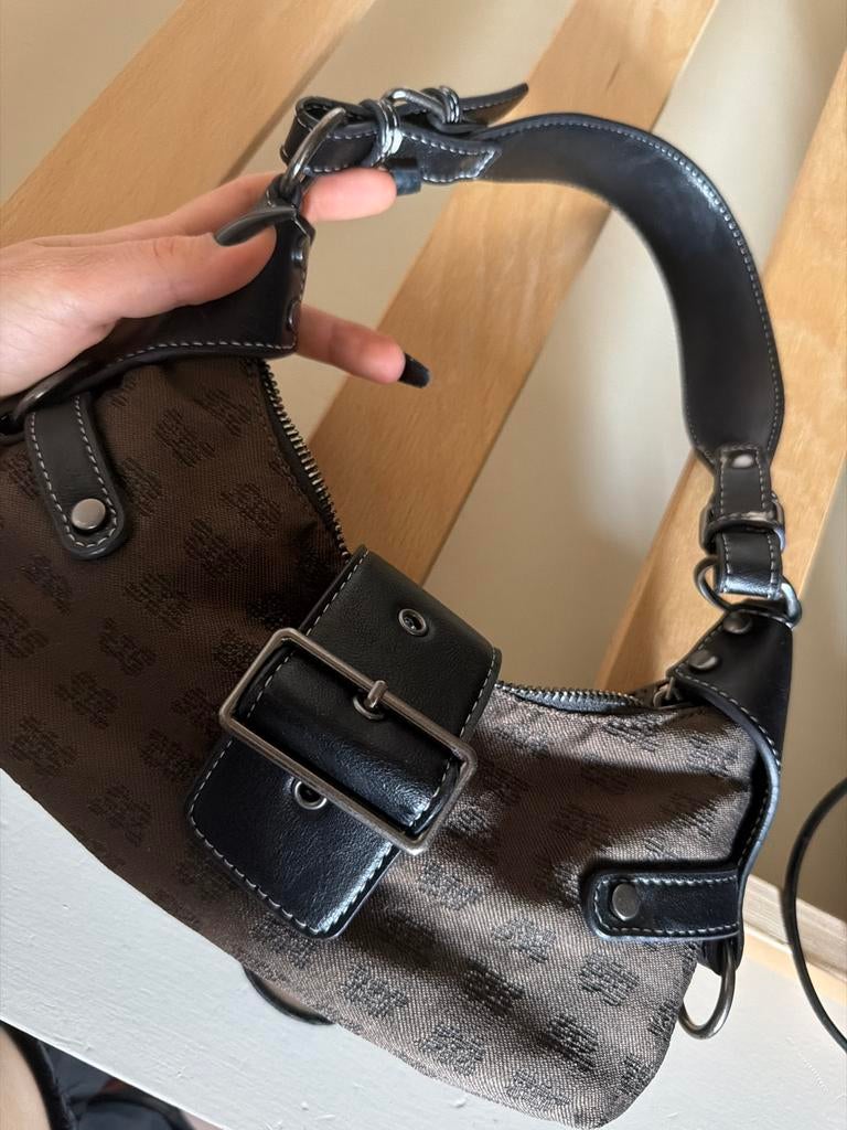 Pull & Bear schoudertasje, Ophalen of Verzenden, Gebruikt, Bruin, Schoudertasje