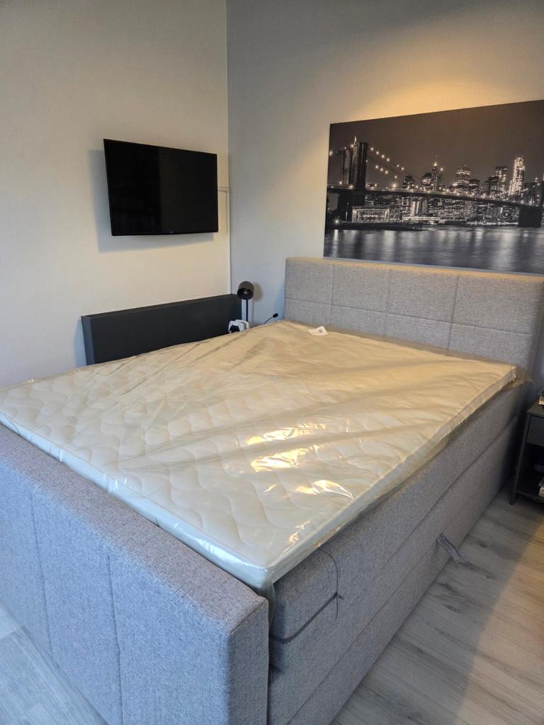 Koudschuim opdekmatras nieuw in de verpakking 160x200, Ophalen, Nieuw, Tweepersoons, 160 cm