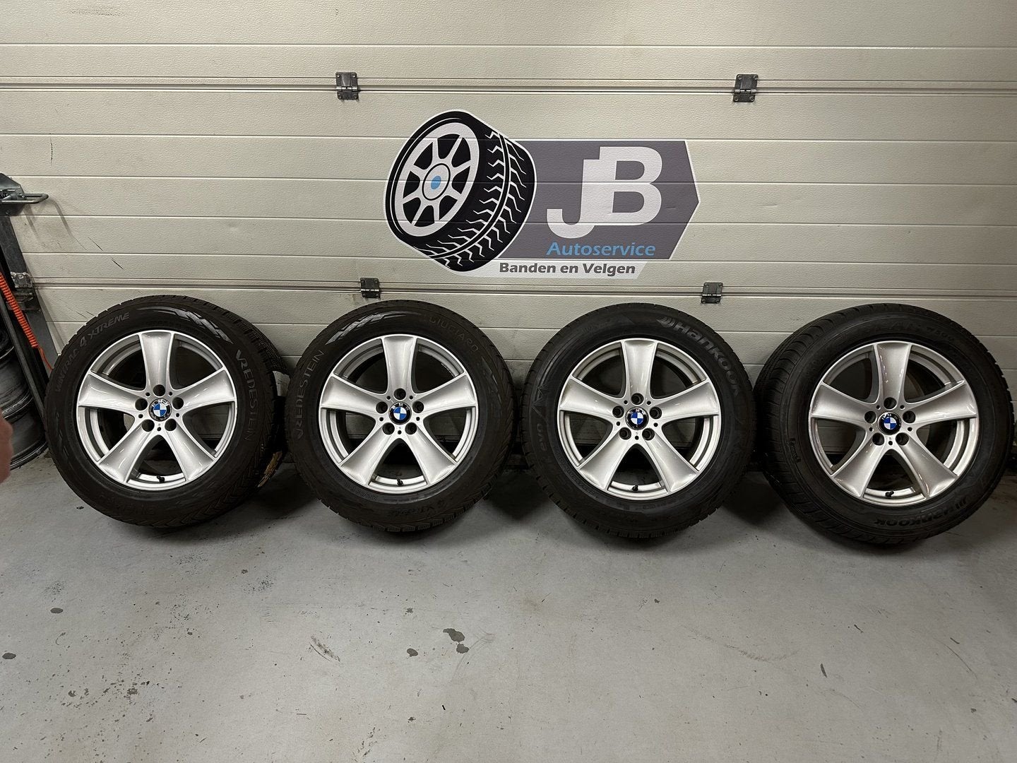 18inch Originele BMW Velgen Style 209 A-Merk Winterbanden X6, Auto-onderdelen, 18 inch, Gebruikt, 255 mm, -
