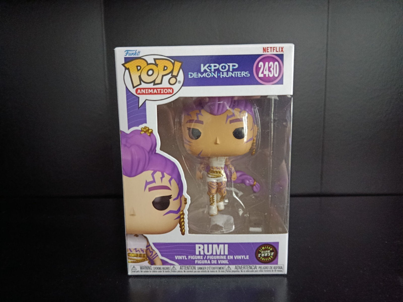 Rumi 2430 Chase (gitd) Funko Pop KPOP Demon Hunters, Ophalen of Verzenden, Nieuw