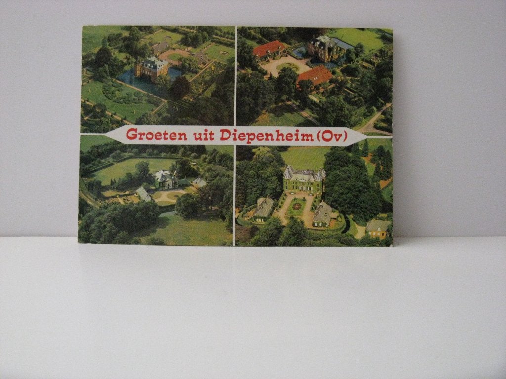 Groeten uit Diepenheim. (OV), Ophalen of Verzenden, Voor 1920, Gelopen, Noord-Brabant