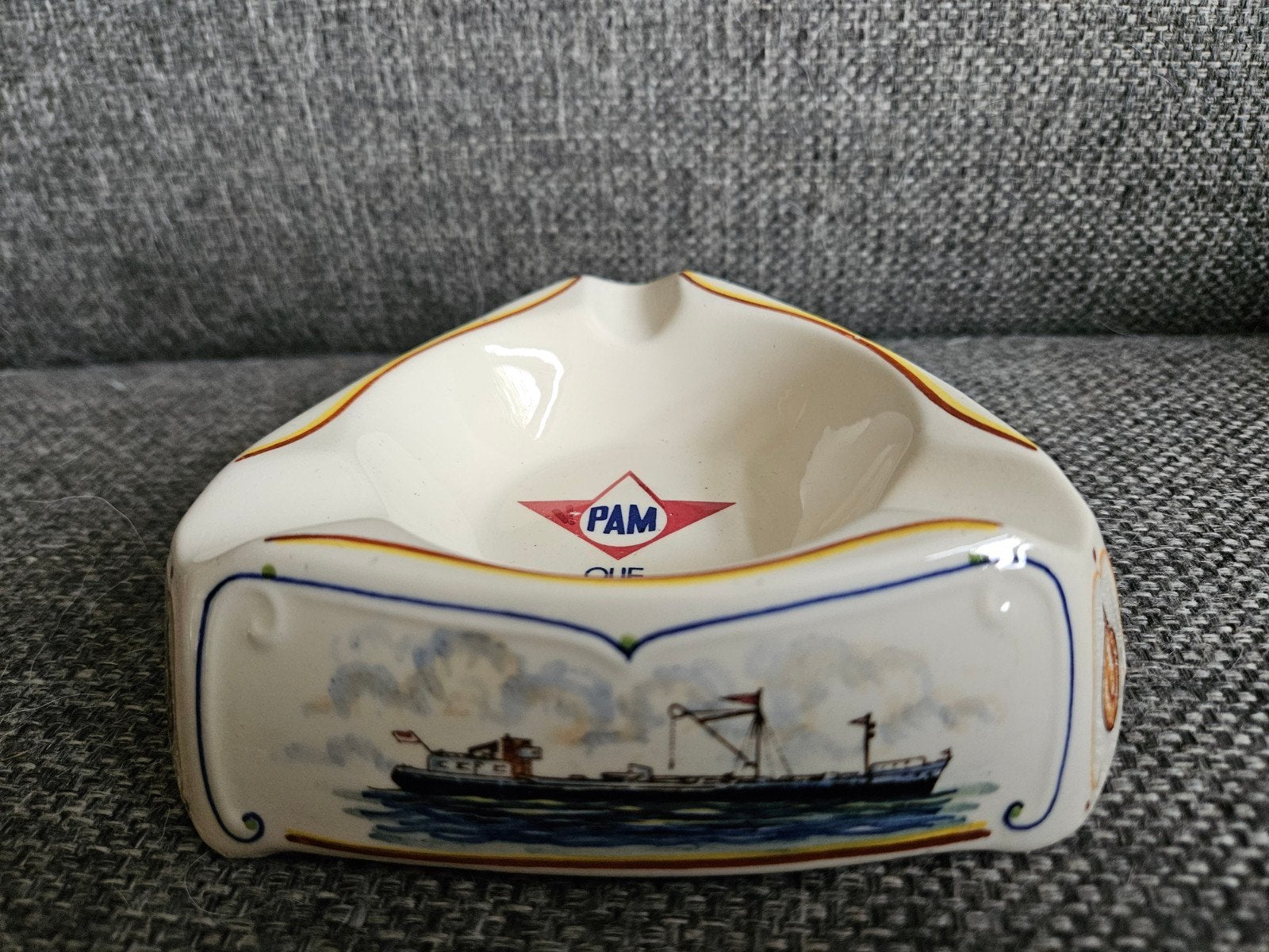 Vintage Schoonhoven Holland PAM Olie asbak, Ophalen of Verzenden, Zo goed als nieuw, Gebruiksvoorwerp