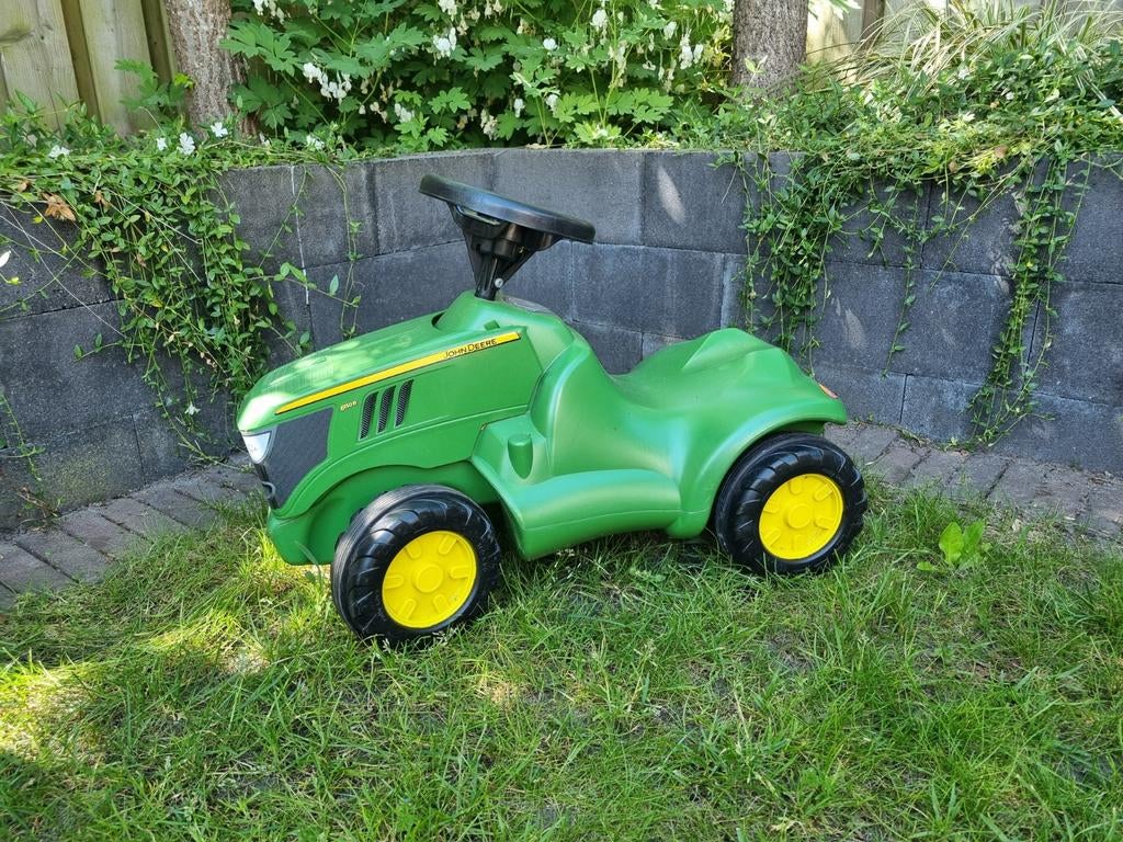 John Deere loopauto tractor voor kinderen, Ophalen of Verzenden, Zo goed als nieuw, Loopvoertuig