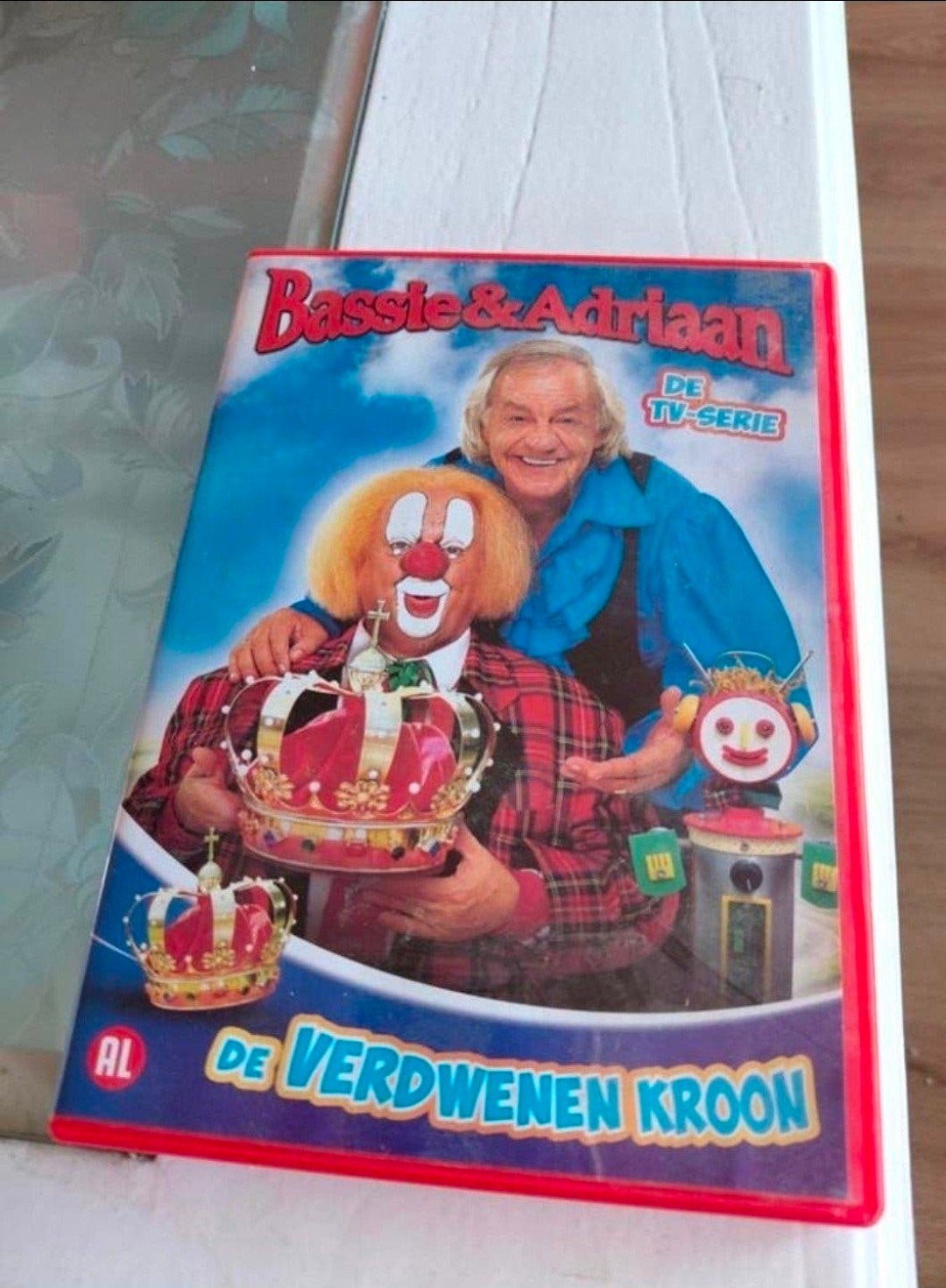 Bassie & Adriaan De Verdwenen Kroon dvd., Gebruikt, Alle leeftijden, Tv-serie, Ophalen of Verzenden