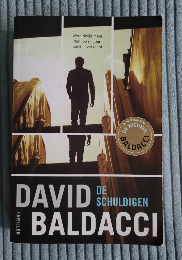 BOEK: DE SCHULDIGEN van David Baldacci, Ophalen of Verzenden, Zo goed als nieuw, David Baldacci, Amerika