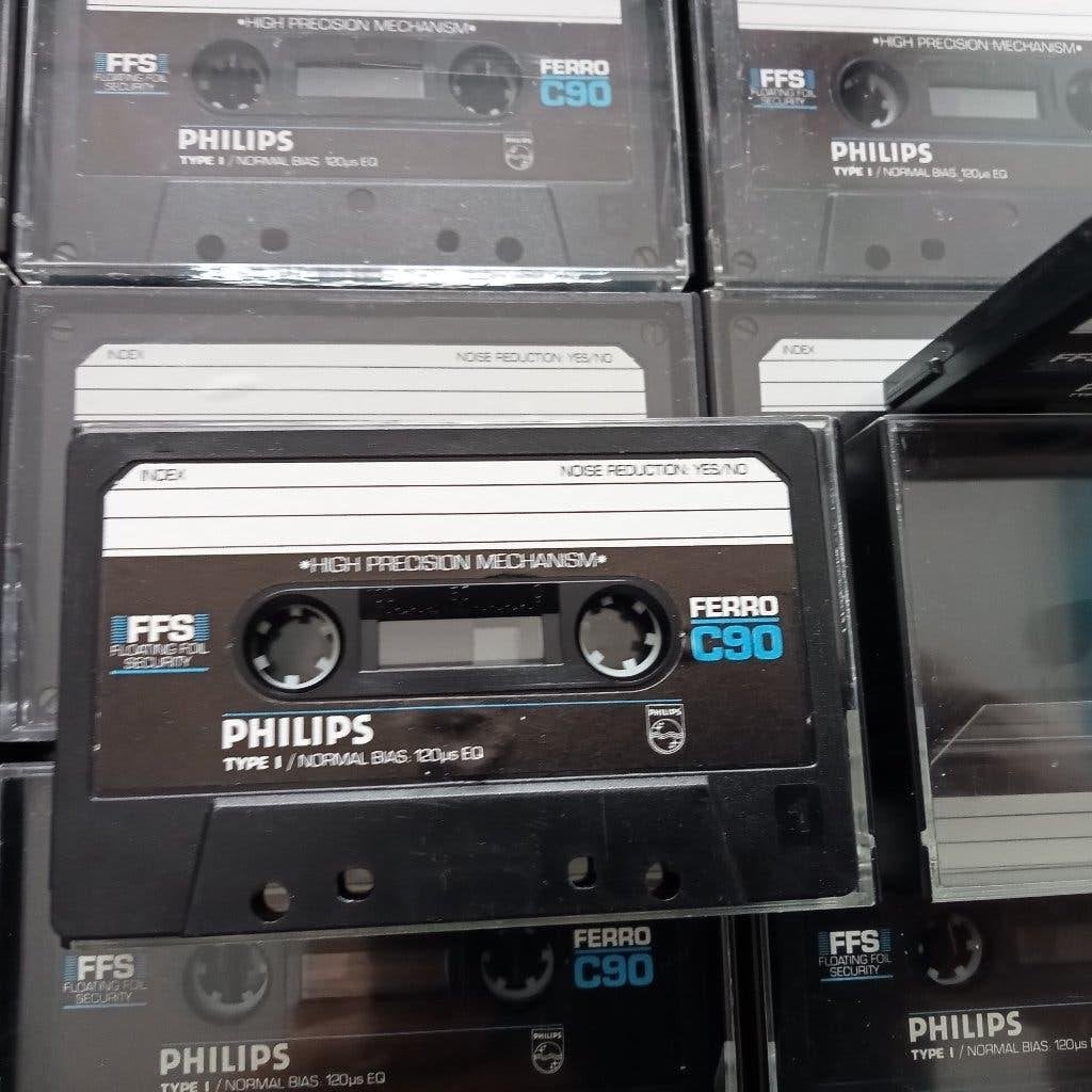 25 Stuks in nette staat Philips cassette bandjes, 2 t/m 25 bandjes, Overige genres, Ophalen of Verzenden, Zo goed als nieuw