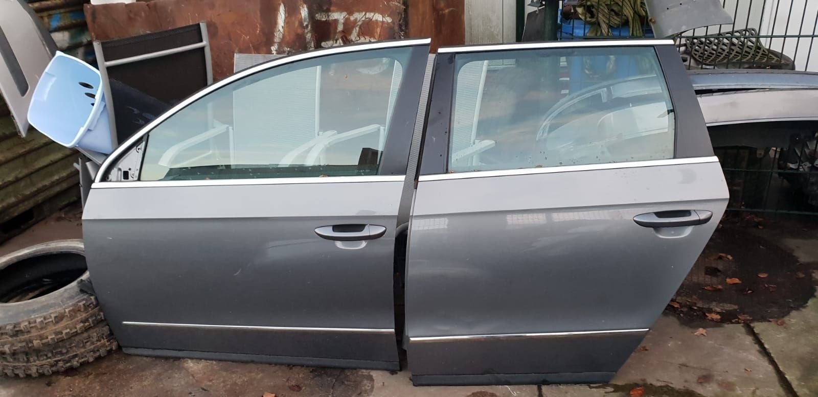VW PASSAT STATION PORTIEREN LV+LA  BJ 2007 TOT 2009, Gebruikt, -, Deur, -