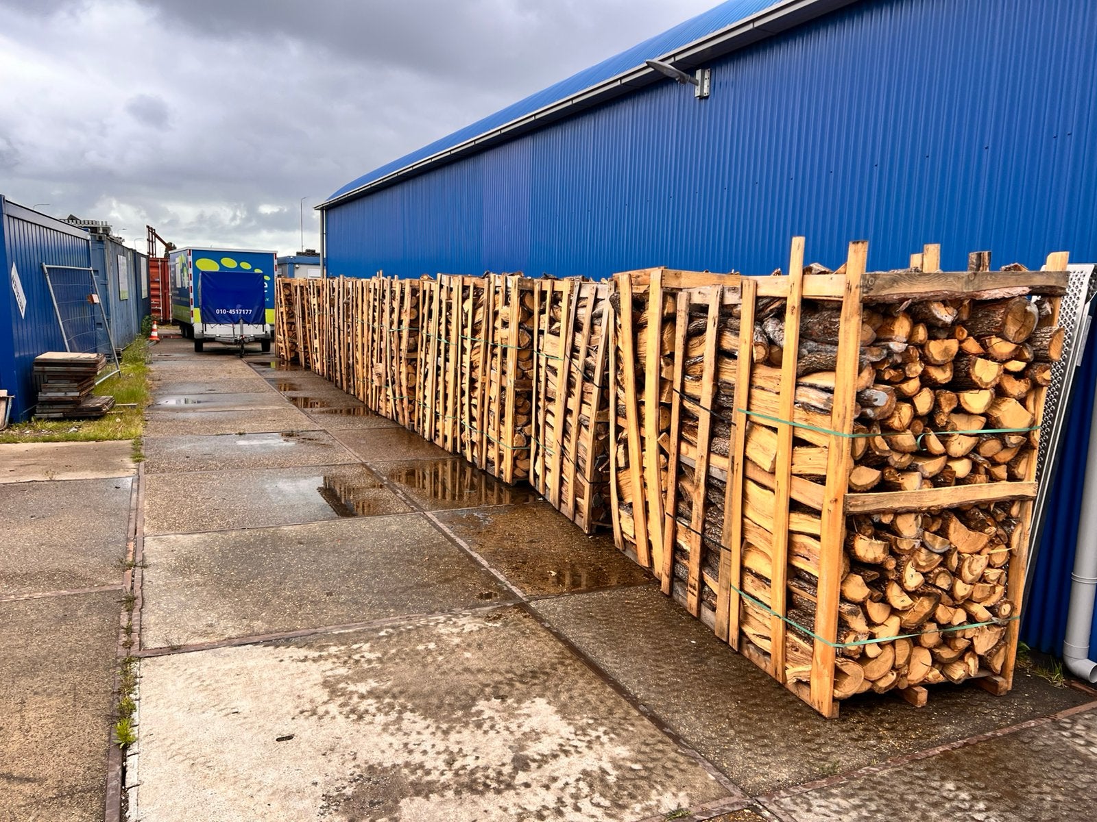 Eiken Haardhout - zomeraanbieding!!, Minder dan 3 m³, Ophalen