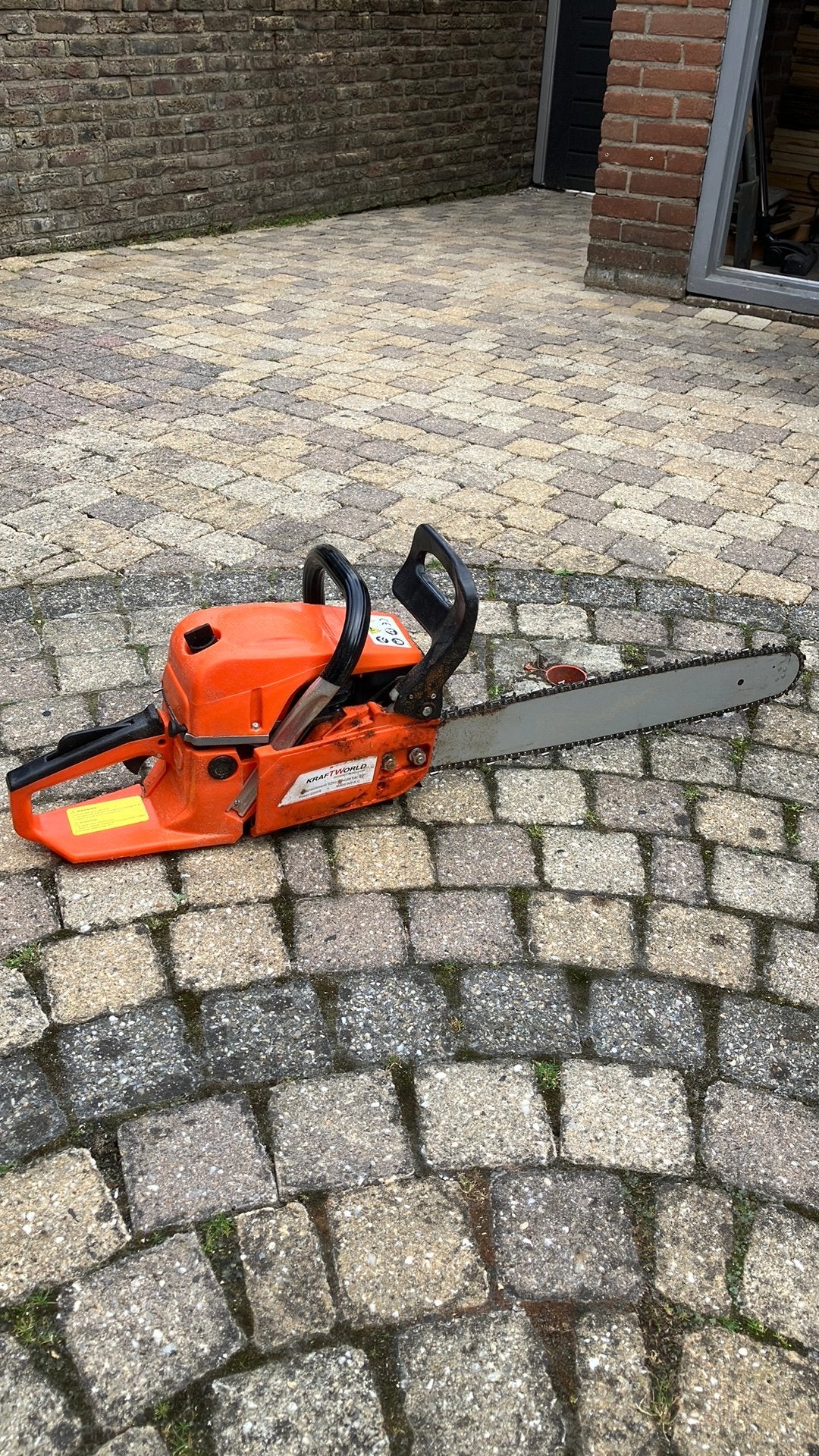 Motorkettingzaag kraftworld, Ophalen, Gebruikt, Kettingzaag, 30 tot 70 mm