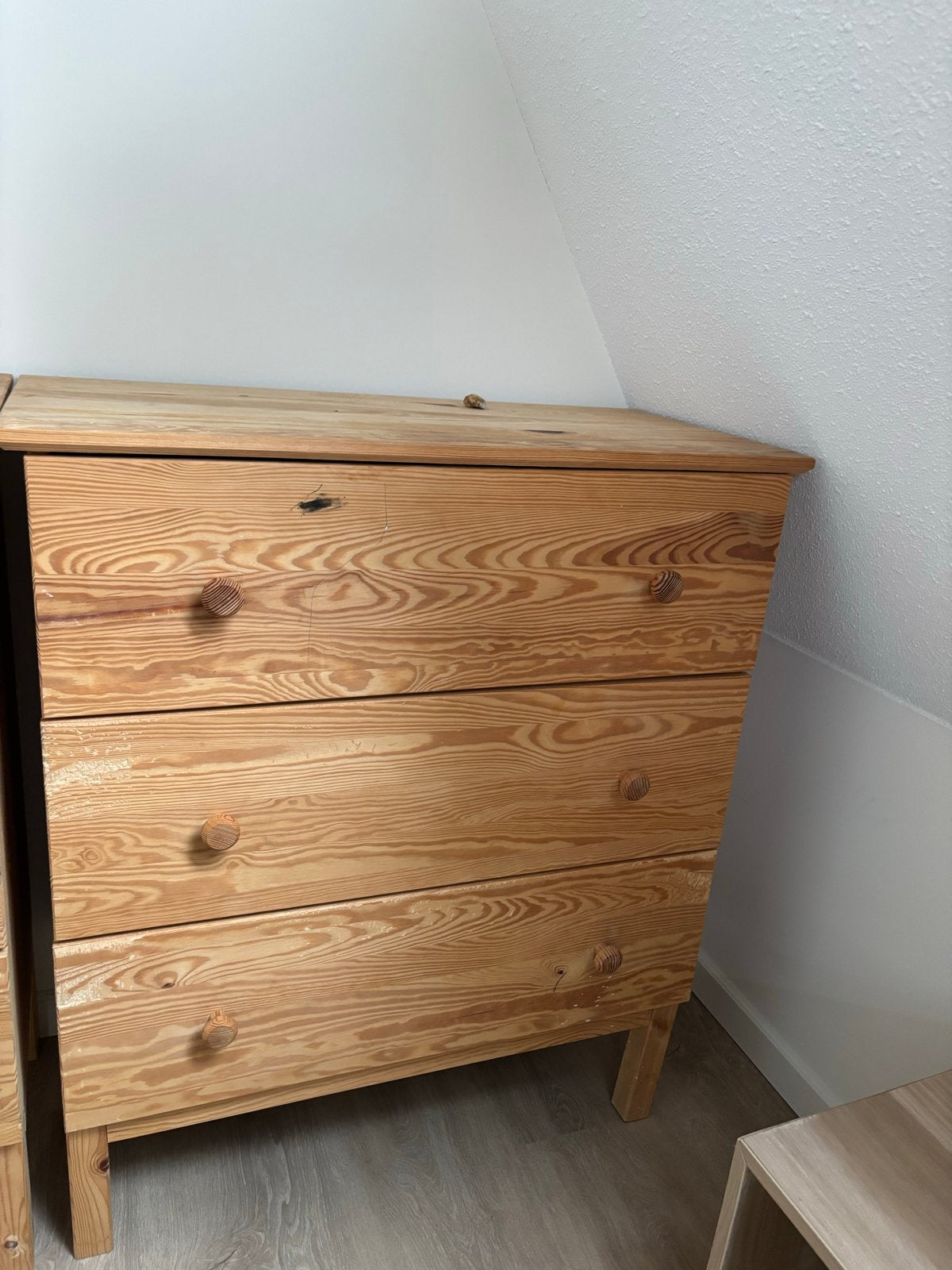 IKEA Tarva grenen ladekasten x2, Ophalen, Gebruikt, 50 tot 100 cm, 3 of 4 laden