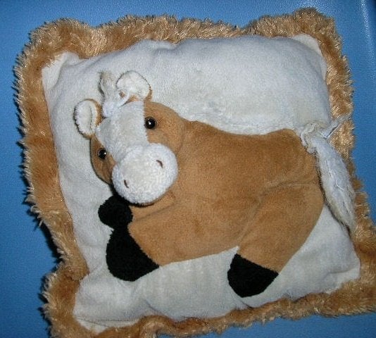 Pony knuffel kussen, Ophalen of Verzenden, Gebruikt, Paard, Wasbaar