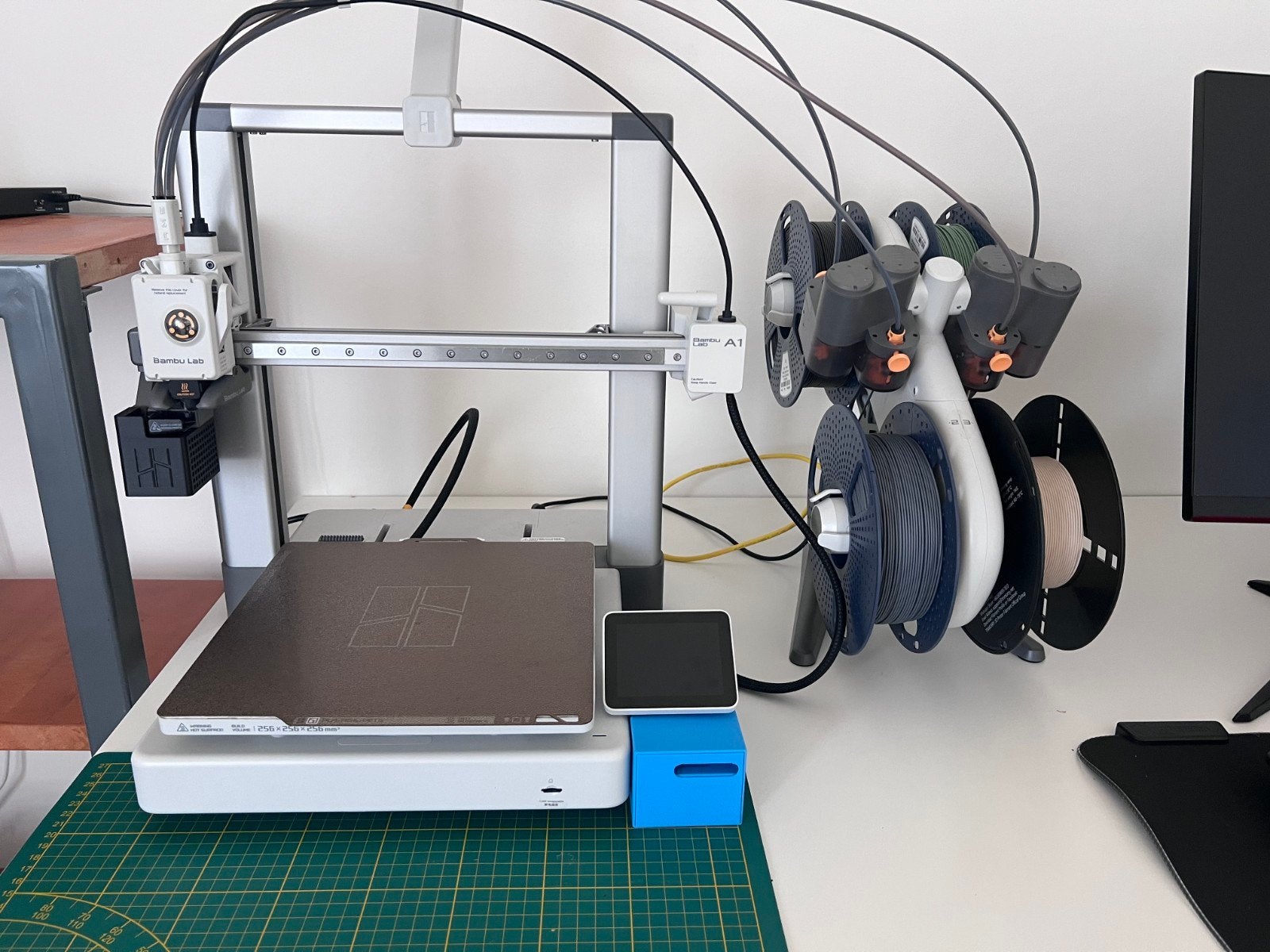 Bambu Lab A1 Combo 3D-printer met AMS, Computers en Software, 3D Printers, Ophalen, Ingebouwde Wi-Fi, Bambulab, Zo goed als nieuw