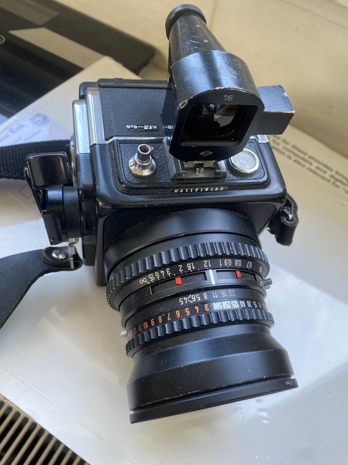 Hasselblad superwide swc, Ophalen of Verzenden, Zo goed als nieuw, Spiegelreflex, Overige Merken