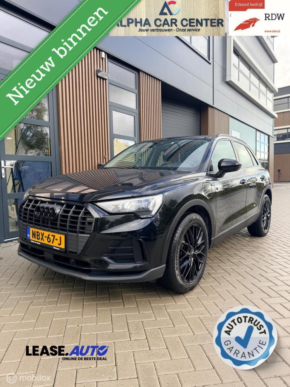 Audi Q3 45 TFSI e S edition DEALER/GARANTIE/BLACK EDITION, Auto's, Dealer onderhouden, Gebruikt, Zwart, 245 pk