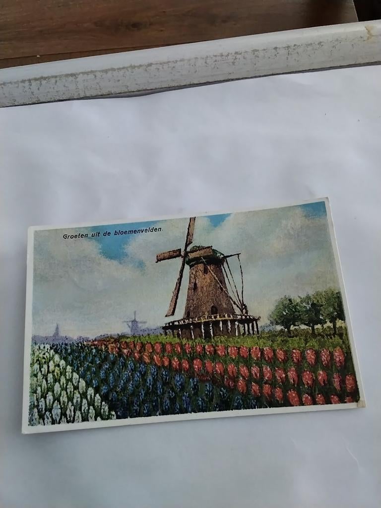 GROETEN UIT DE BLOEMENVELDEN 1939, Ophalen of Verzenden, 1920 tot 1940