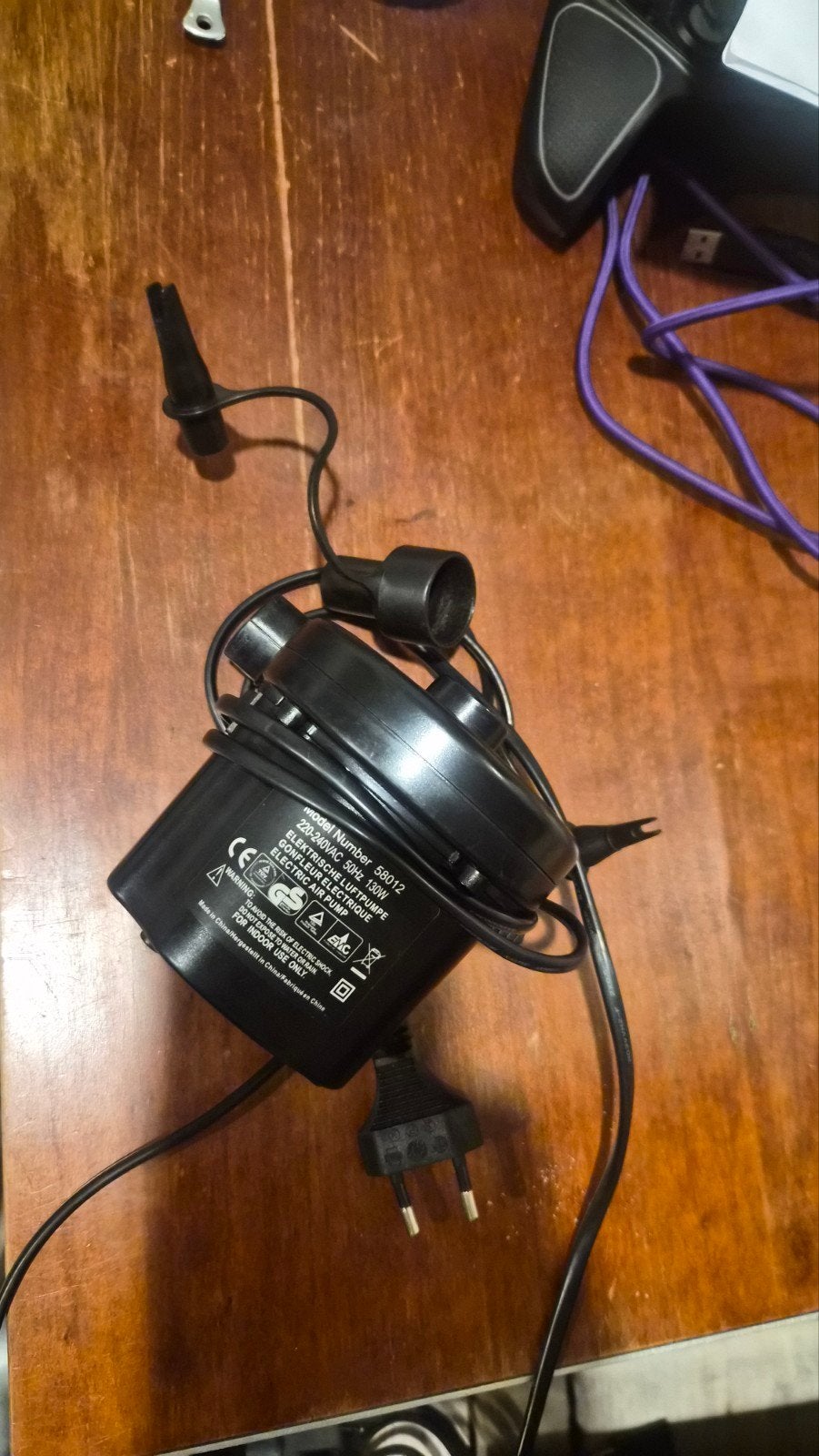 Elektrische luchtpomp 220-240V 130W, Ophalen of Verzenden