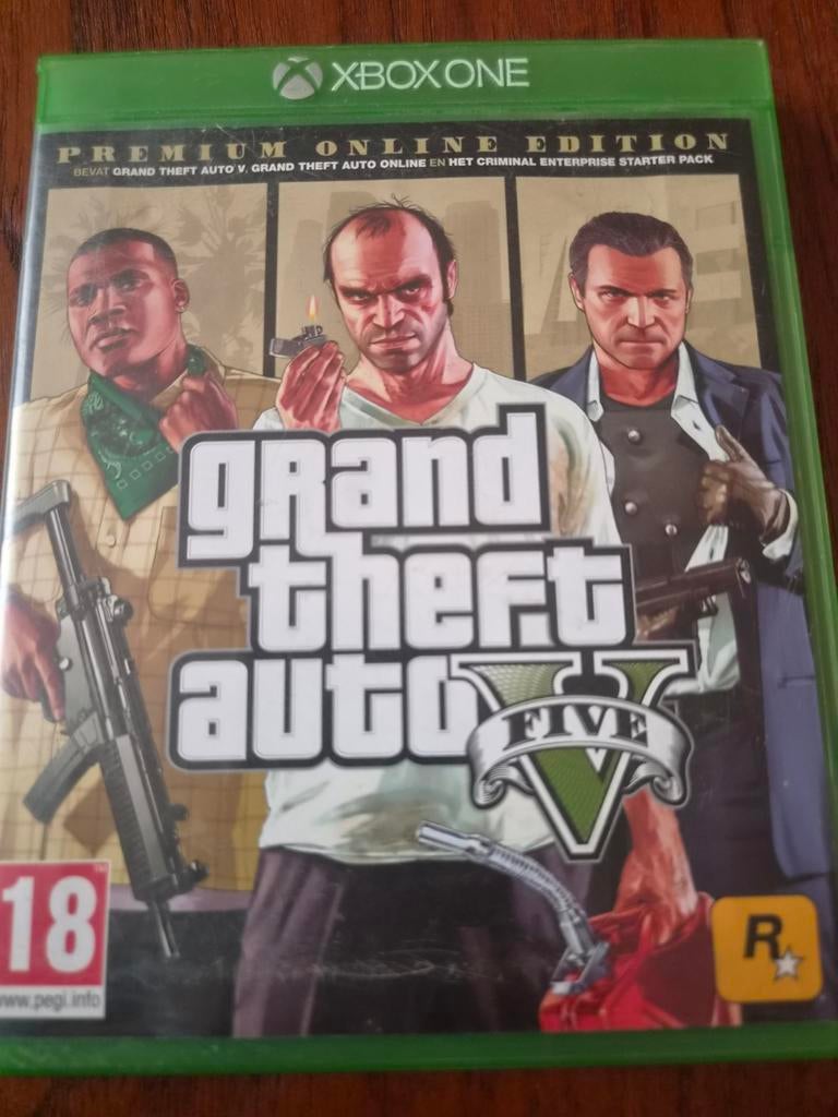 Grand Theft Auto V (GTA 5) Premium Online Edition Xbox One, Avontuur en Actie, Online, Vanaf 18 jaar, Ophalen of Verzenden