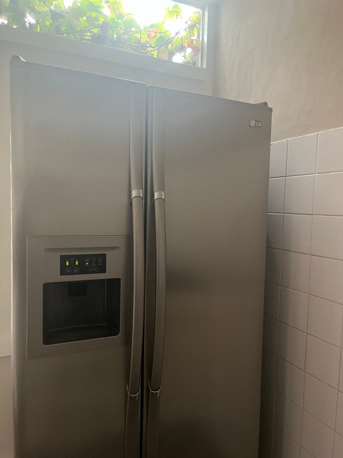 LG Amerikaanse koelkast met vriezer en waterdispenser