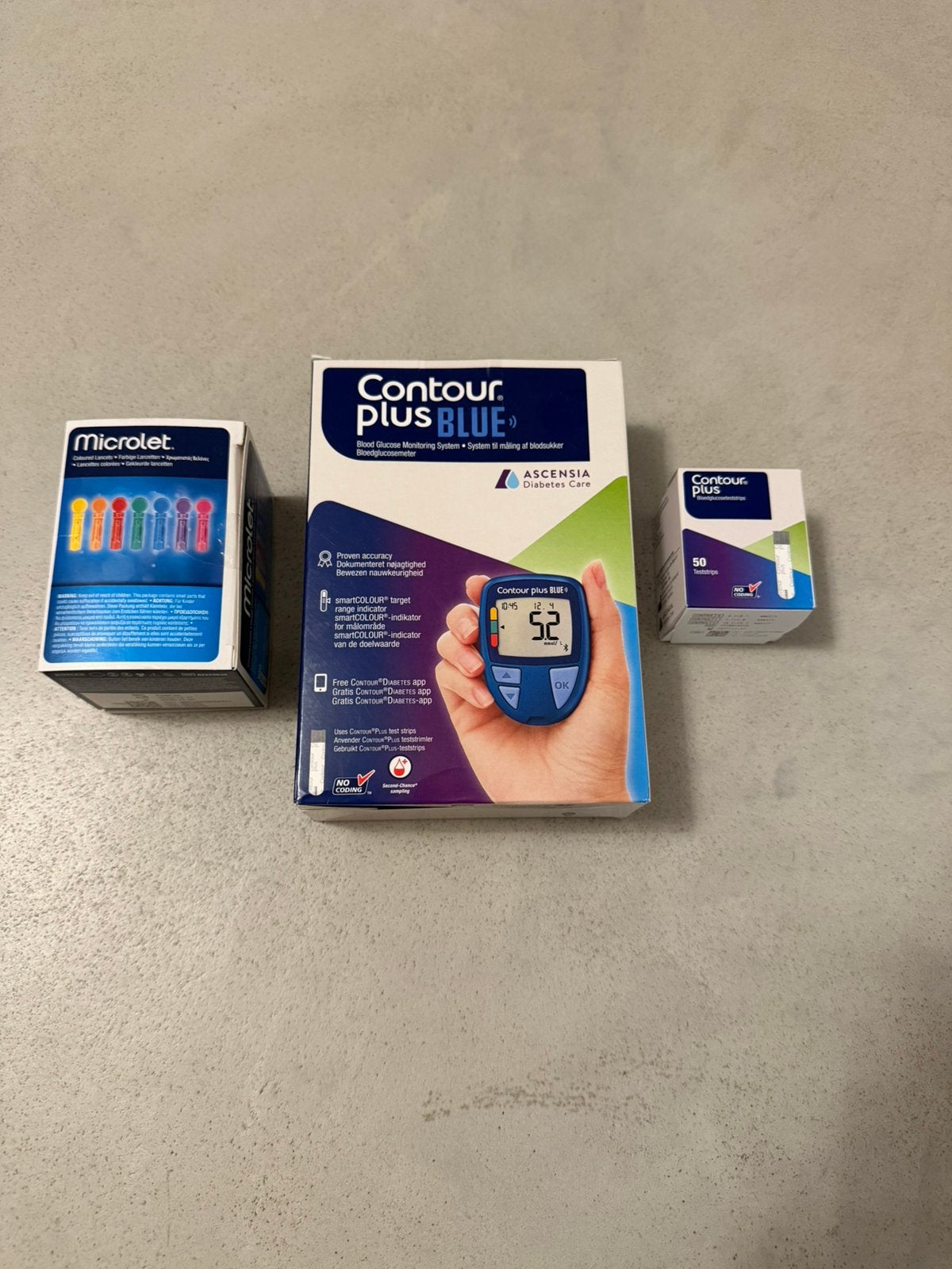 Ascensia Contour Plus Blue Diabetes starterspakket/nieuw!, Ophalen of Verzenden, Nieuw