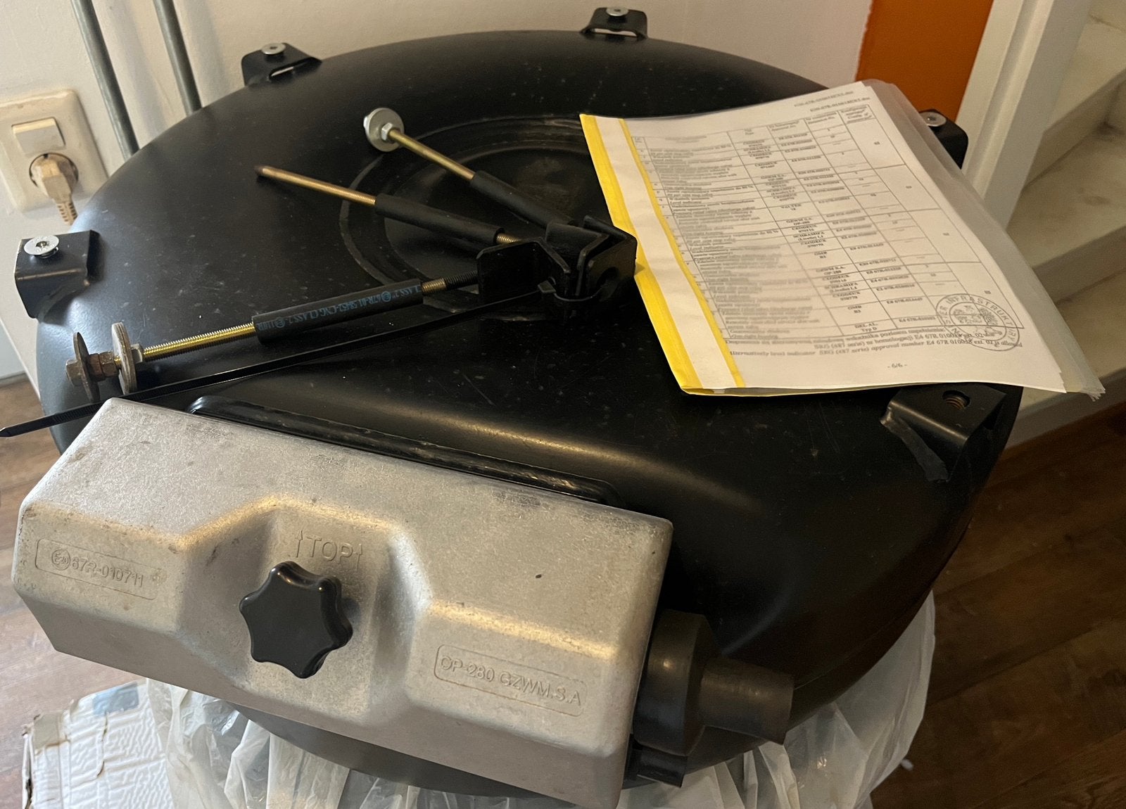 LPG tank ringtank gastank 69L 650x250 incl. certificaat, Auto-onderdelen, Ophalen, Gebruikt, Overige automerken