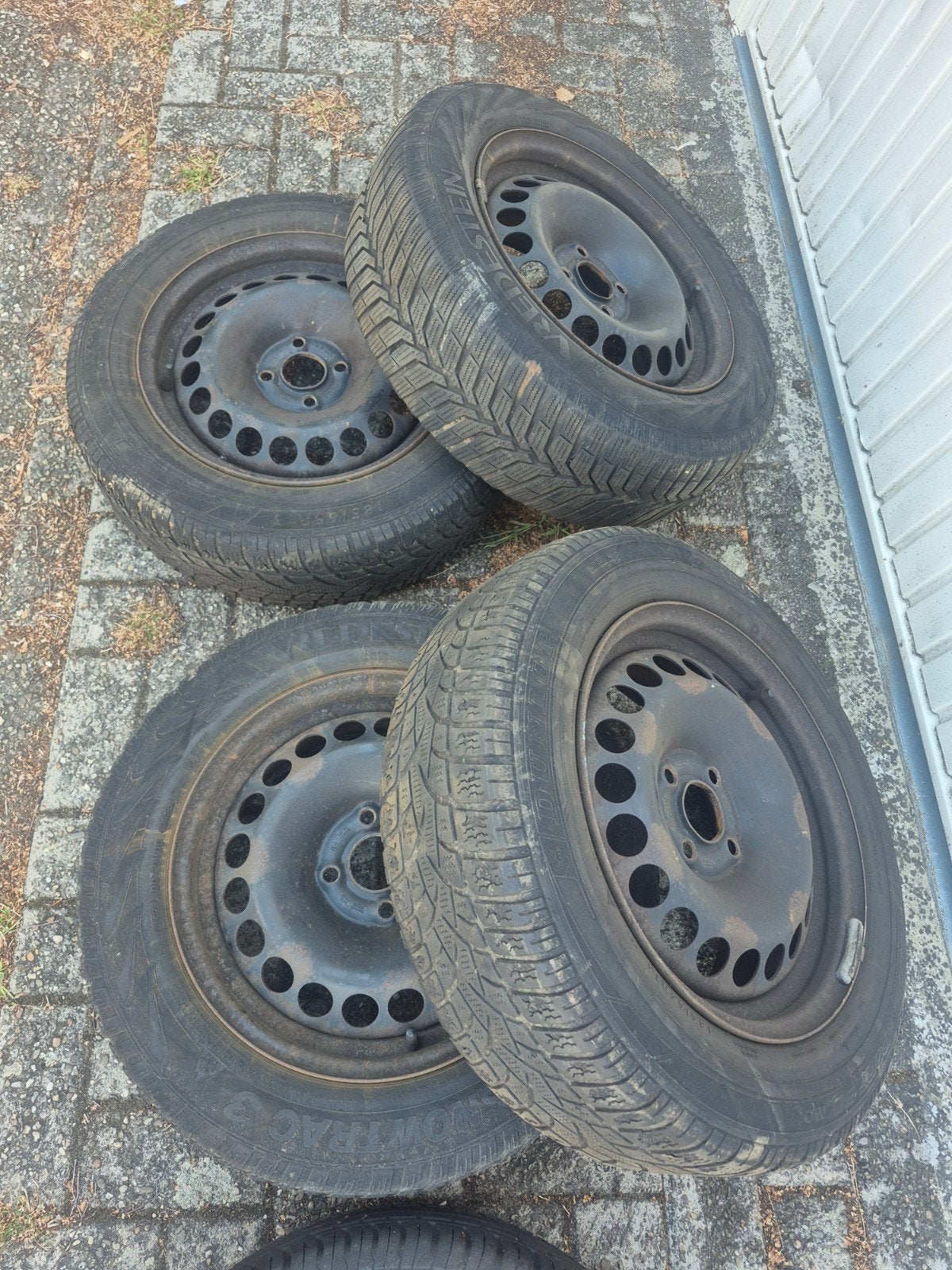 Velgen Corsa D - 185/65 R15 - Winterbanden, Ophalen of Verzenden