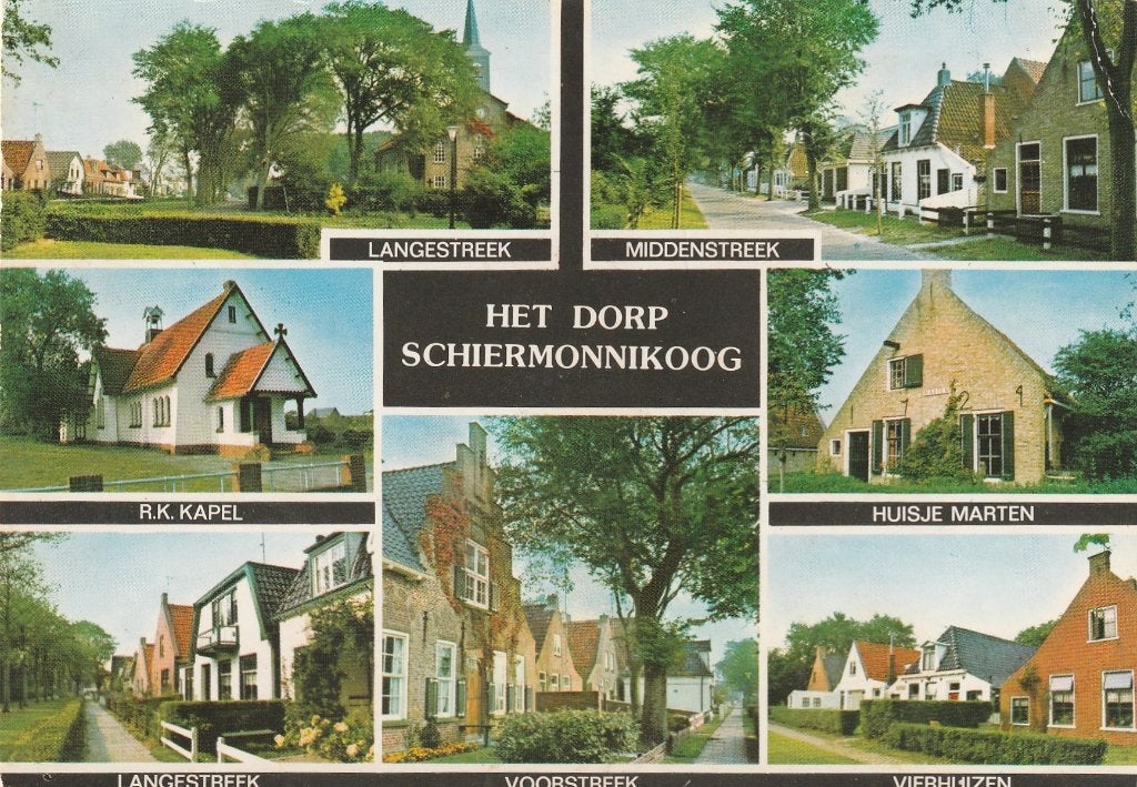 SCHIERMONNIKOOG Langestreek Kapel Vierhuizen, Verzenden, 1960 tot 1980, Gelopen, Waddeneilanden