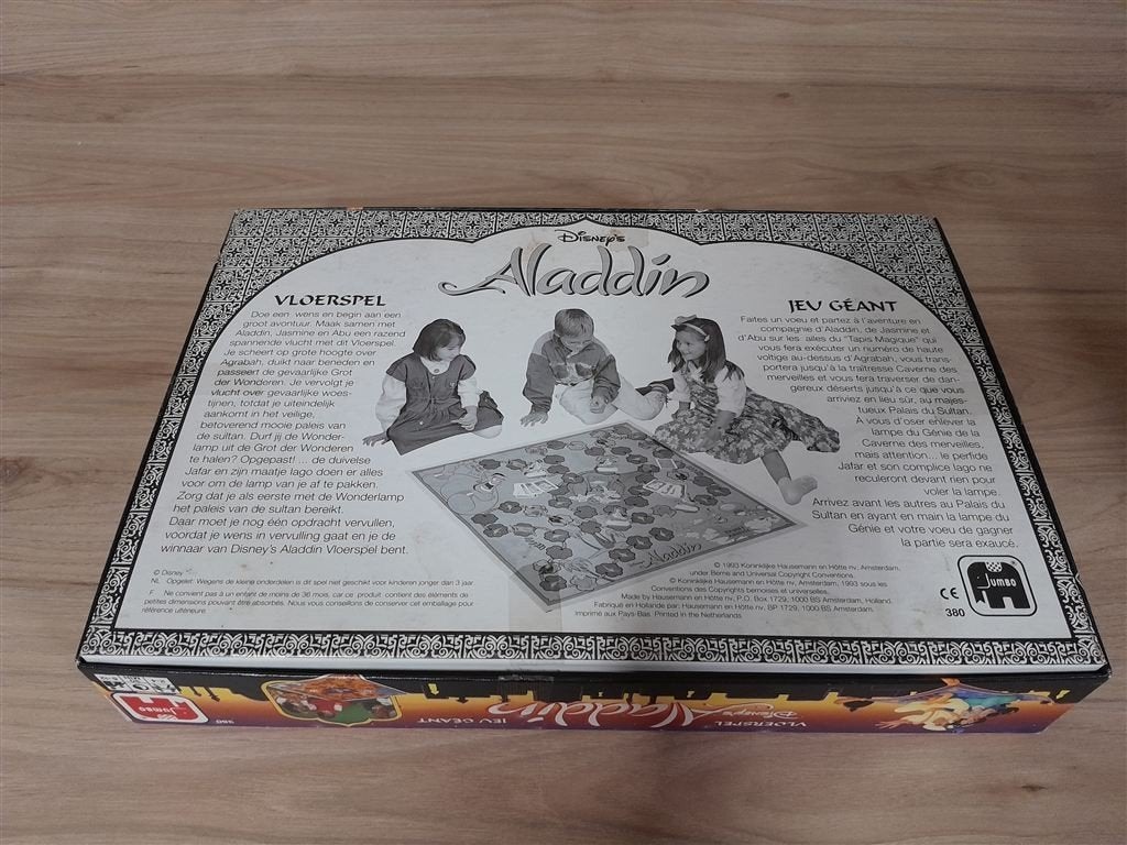 Disney - aladdin vloerspel - s1322, Verzenden, Zo goed als nieuw