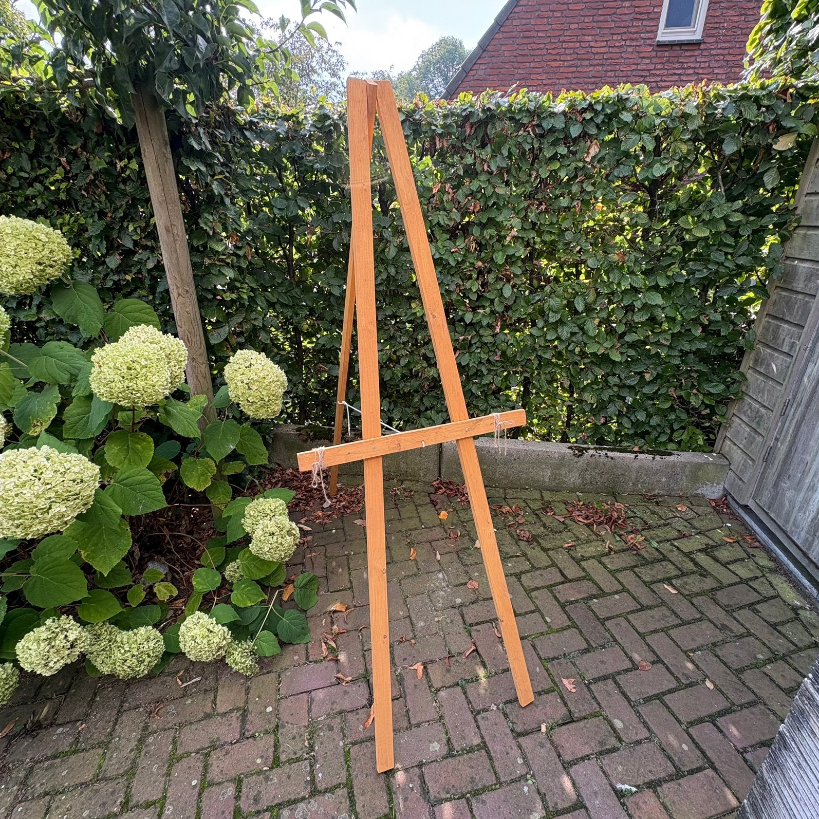 Schildersezel zelfgemaakt, Ophalen, Zo goed als nieuw, Ezel