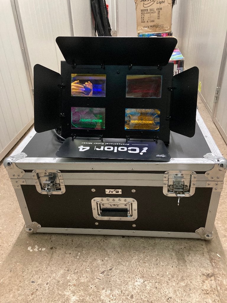 2x JB Systems I Color 4 MK2 incl controller en  Flightcase, Muziek en Instrumenten, Licht en Laser, Ophalen, Zo goed als nieuw