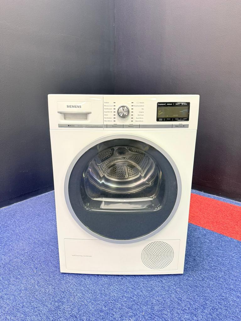 Siemens iQ800 iSensoric | A+++ | 8kg | Warmtepompdroger, Energieklasse A of zuiniger, Minder dan 85 cm, Overige typen, 8 tot 10 kg