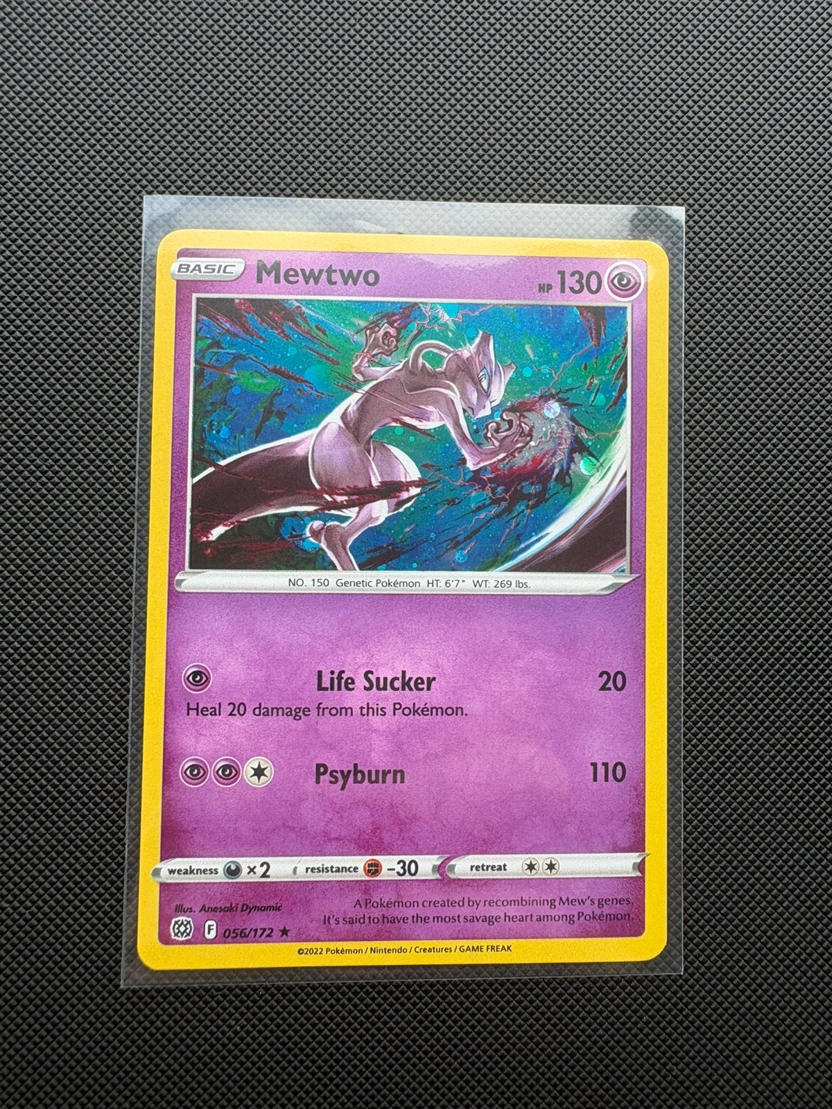 Mewtwo Cosmo Holo 056/172 Brilliant Stars, Ophalen of Verzenden, Nieuw, Losse kaart